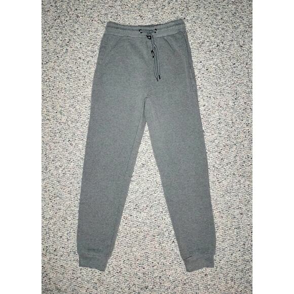 Galaxy by Harvic Mens Stretch Twill Jogger Sz Small Heather Gray Sm Sweat Pants - Picture 3 of 15